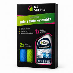 Dárkové balení 500ml /Ultra nano čistič diamond auto + 2x utěrky