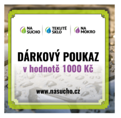 Dárkový poukaz NaSucho 1000 Kč