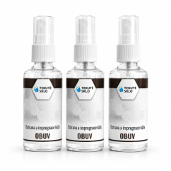 Nano ochrana a impregnace obuv kůže rodinné akční balení 3x 50ml.