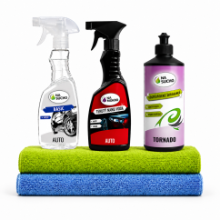 Péče o lak auto / renovace+ 2x utěrka