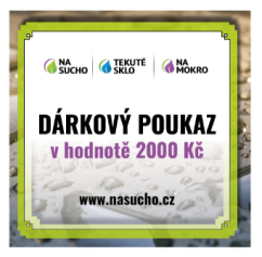Dárkový poukaz NaSucho 2000 Kč