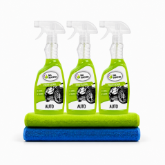 3x 500ml Profesional čistič auto + 2x utěrka