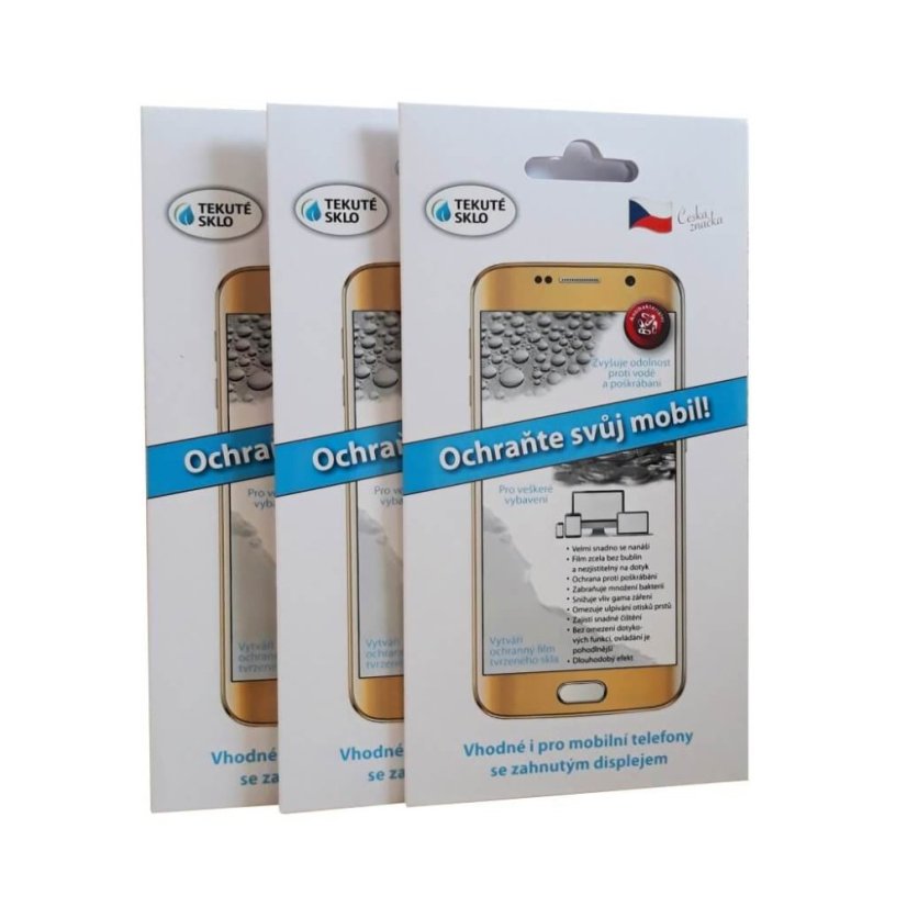 Nano ochrana mobilu rodinné akční balení 3x 10ml. Nano ochrana mobilu rodinné akční balení 3x 10ml.