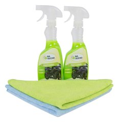 2x 500ml Profesional čistič moto + 2x utěrka