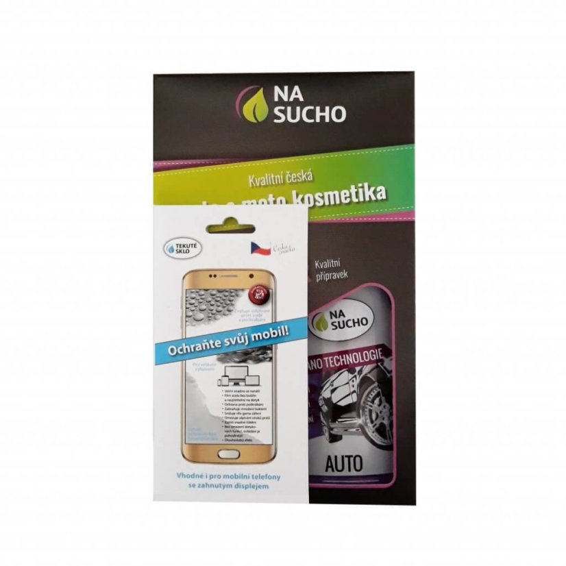 Dárkové balení 500ml / Ultra nano čistič auto + 2x utěrky + nano ochrana mobilu Dárkové balení 500ml / Ultra nano čistič auto + 2x utěrky + nano ochrana mobilu