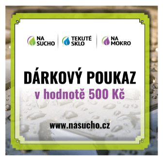 Dárkový poukaz NaSucho 500 Kč