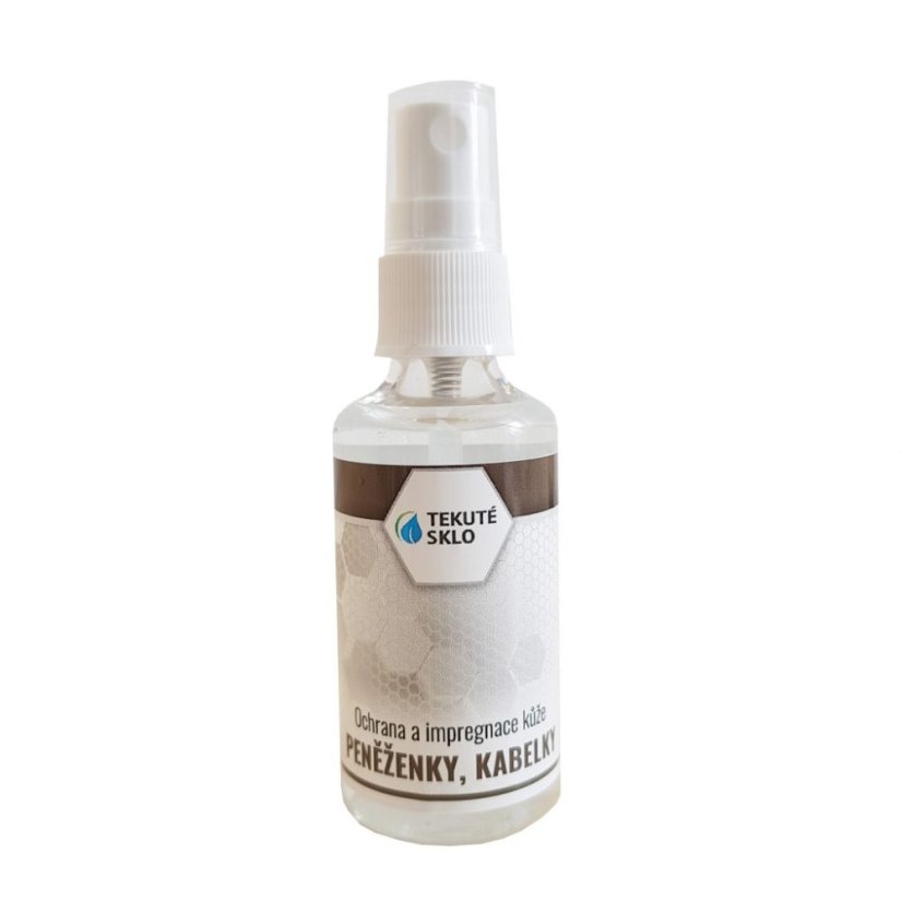 Nano ochrana a impregnace penězěnky kabelky kůže 50ml.