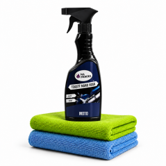 Tekutý nano vosk moto 500 ml+2x utěrka