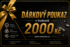 Dárkový poukaz NaSucho 2000 Kč