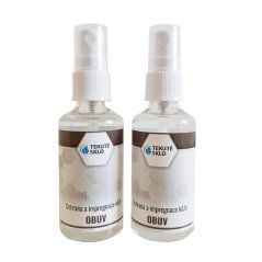 Nano ochrana a impregnace obuv kůže akční balení 2x 50ml.