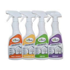 Bezoplachový Ultra Nano čistič Mega Set 4×500 ml