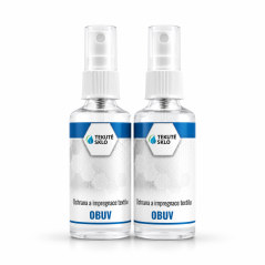 Nano ochrana a impregnace obuv akční balení textil 2x 50ml.