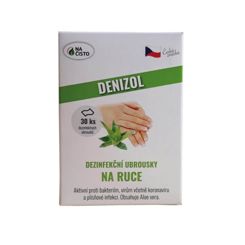 Antivirové dezinfekční ubrousky s Aloe Vera 30x
