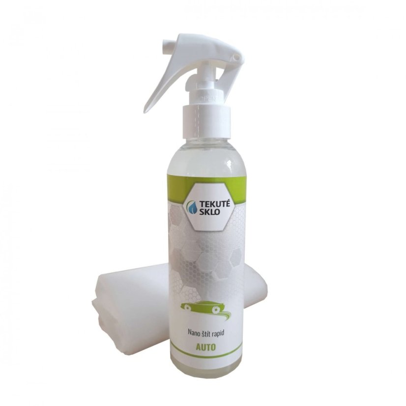 Nano štít rapid auto 200 ml+2 x ubrousek
