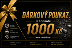 Dárkový poukaz NaSucho 1000 Kč