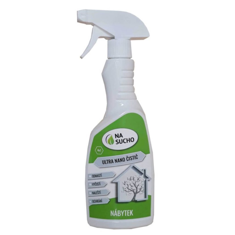 Bezoplachový Ultra nano čistič nábytek 500ml