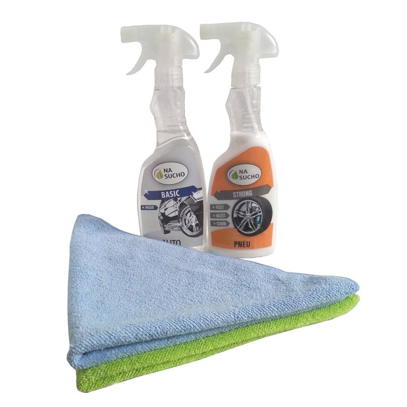 Ošetři mě / pneu + 2x utěrka