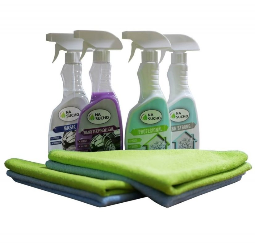 Duo pack / auto + domácnost + 4x utěrka Duo pack / auto + domácnost + 4x utěrka