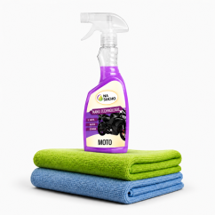 Ultra nano čistič moto 500ml + 2x utěrka