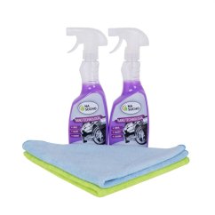 2x 500ml Ultra nano čistič auto + 2x utěrka