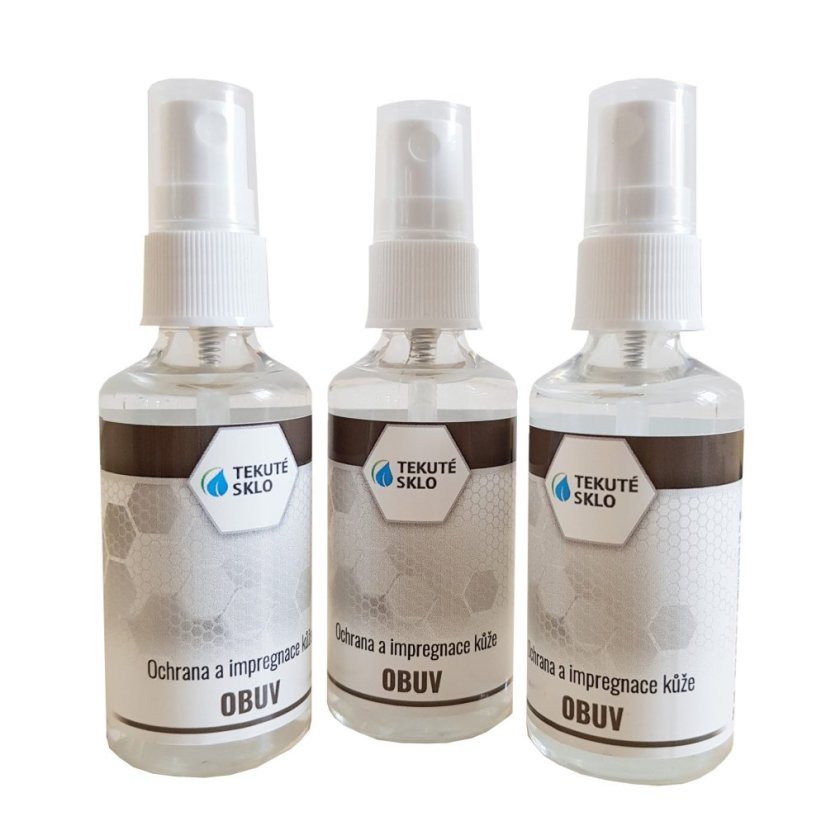 Nano ochrana a impregnace obuv kůže rodinné akční balení 3x 50ml. Nano ochrana a impregnace obuv kůže rodinné akční balení 3x 50ml.